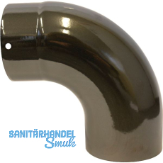 LOHBERGER Rauchrohr Bogen 90° glatt, ohne Öffnung / Ø 120 mm LOHBERGER Rauchrohr Bogen 90° glatt, ohne Öffnung / Ø 120 mm