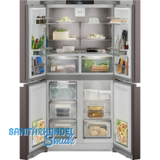 LIEBHERR French Door K�hl-Gefrierkombination MBtsdi 9024, TerraSteel