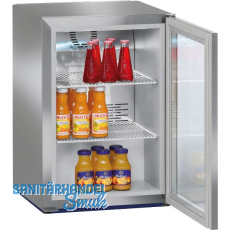 LIEBHERR Stand-Getränkekühlschrank mit Glastür FKv 503 Silber 612 mm LIEBHERR Stand-Getränkekühlschrank mit Glastür FKv 503 Silber 612 mm