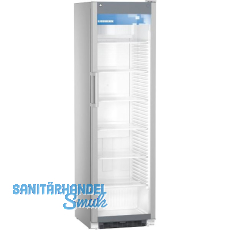 LIEBHERR Stand-Getr�nkek�hlschrank mit Glast�r FKDv 4503 Silver 2027 mm