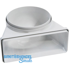 FALMEC Umlenkstück 90° rund auf flach FALMEC Umlenkstück 90° rund auf flach