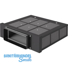 FALMEC Umluftbox Carbon.Zeo Deckenlüfter Auslass seitlich FALMEC Umluftbox Carbon.Zeo Deckenlüfter Auslass seitlich