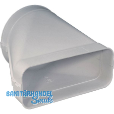 OPTIMAIRO Übergangsstück 22 x 89/NW 150 Kunststoff weiß OPTIMAIRO Übergangsstück 22 x 89/NW 150 Kunststoff weiß