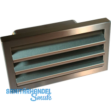 OPTIMAIRO Au�engitter 222 x 89 Edelstahl