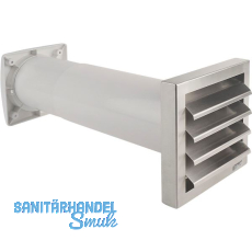 OPTIMAIRO Energiespar-Mauerkasten Aeroboy NW 150 Kunststoff wei�/Edelstahl