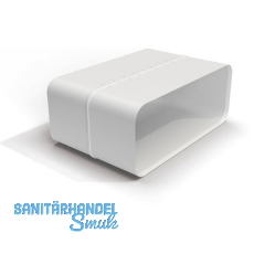 OPTIMAIRO �berschiebmuffe 222 x 89 Kunststoff wei�