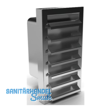 OPTIMAIRO Außengitter 222 x 89 senkrecht Edelstahl OPTIMAIRO Außengitter 222 x 89 senkrecht Edelstahl