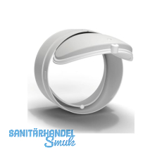 OPTIMAIRO Thermo-R�ckstauklappe NW 150 Kunststoff wei�