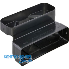 PLASMAMADE 90� Adapter Kunststoff schwarz