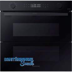 SAMSUNG Backofen Dual Cook Flex NV7B4550VAK Schwarz