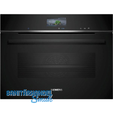 SIEMENS Kompakt-Dampfbackofen-Set CS700SCH Schwarz - SIEMENS Kompakt-Dampfbackofen-Set CS700SCH Schwarz -