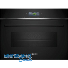 SIEMENS Kompakt-Backofen mit Mikrowellenfunktion CM724G1B1 Schwarz SIEMENS Kompakt-Backofen mit Mikrowellenfunktion CM724G1B1 Schwarz