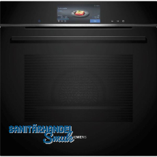 SIEMENS Dampfbackofen HS758G3B1 Schwarz -