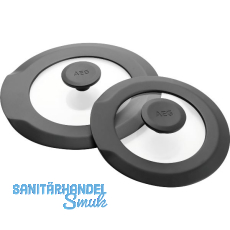 AEG 2 Topfdeckel-Set mit Dampf�ffnung, Gr��e 1 und 2