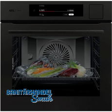 AEG Dampfbackofen BS9900T Schwarz Matt -