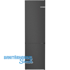 BOSCH Stand-Kühl-Gefrierkombination KGN392XCF Edelstahl Schwarz, 2030 mm BOSCH Stand-Kühl-Gefrierkombination KGN392XCF Edelstahl Schwarz, 2030 mm