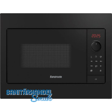 CONSTRUCTA Einbau-Mikrowelle CC1P91256, Schwarz -