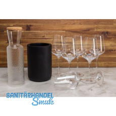 Getr�nkeset Element Black, 8-teilig