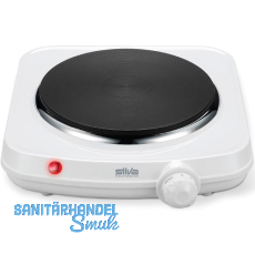 SILVA Einzel-Kochplatte EK 1018 freistehend, weiß SILVA Einzel-Kochplatte EK 1018 freistehend, weiß