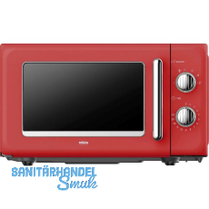 SILVA Retro Stand-Mikrowelle MW-R 25.3 Rot