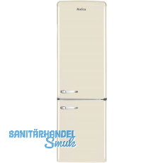 AMICA Retro Stand-Kühl-Gefrierkombination KGCR 387 100 B Creme AMICA Retro Stand-Kühl-Gefrierkombination KGCR 387 100 B Creme