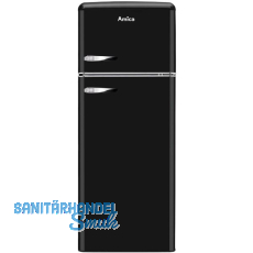 AMICA Retro Stand-K�hl-Gefrierkombination Top Freezer KGC 15637 MS Matt Schwarz