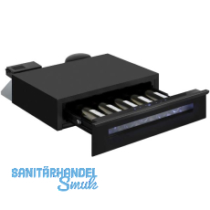 AMICA Einbau-Weinschublade WK 341 400 S Schwarz, 150 mm AMICA Einbau-Weinschublade WK 341 400 S Schwarz, 150 mm