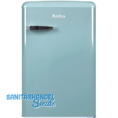 AMICA Retro Stand-K�hlschrank KS 15612 T mit Gefrierfach T�rkisblau