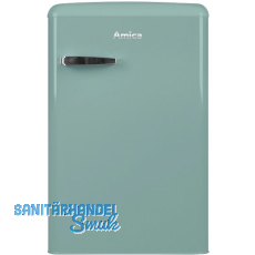 AMICA Retro Stand-Kühlschrank VKS 15622-1 T Türkisblau AMICA Retro Stand-Kühlschrank VKS 15622-1 T Türkisblau