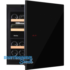 AMICA Einbau-Weintemperierschrank WK 341 800 V Noir, 600 mm