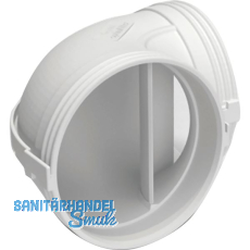 OPTIMAIRO Rundrohrbogen 90° NW 100 Kunststoff weiß OPTIMAIRO Rundrohrbogen 90° NW 100 Kunststoff weiß