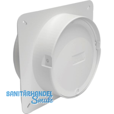OPTIMAIRO Maueranschluss-Stutzen NW 150 Kunststoff weiß OPTIMAIRO Maueranschluss-Stutzen NW 150 Kunststoff weiß