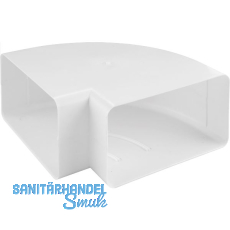 Flachkanal Kurve horizontal 90� Kunststoff, System 150