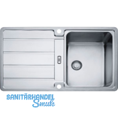 SOLIDO 2D-Sp�le HDX 214, 860 x 510 mm Edelstahl, reversibel