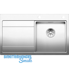 SOLIDO 2D-Spüle Divon II 45 S-IF, 860 x 510 mm Tropfteil links, Edelstahl SOLIDO 2D-Spüle Divon II 45 S-IF, 860 x 510 mm Tropfteil links, Edelstahl