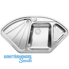 BLANCO 2D-Eckspüle Delta-IF Edelstahl BLANCO 2D-Eckspüle Delta-IF Edelstahl