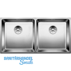 BLANCO Unterbau-Spüle Andano 400/400-U Edelstahl BLANCO Unterbau-Spüle Andano 400/400-U Edelstahl