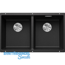 BLANCO Unterbau-Spüle Subline 350/350-U, Anthrazit BLANCO Unterbau-Spüle Subline 350/350-U, Anthrazit