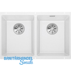 BLANCO Unterbau-Sp�le Subline 350/350-U, Wei�