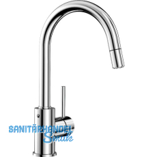 BLANCO Küchenarmatur Mida-S 521454 druckfest Chrom BLANCO Küchenarmatur Mida-S 521454 druckfest Chrom