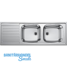 SOLIDO Einbausp�le NDT/1, 1235 x 435 mm Edelstahl