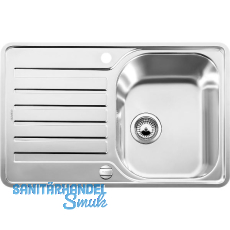 BLANCO 2D-Sp�le Lantos 45 S-IF Compact Edelstahl, reversibel