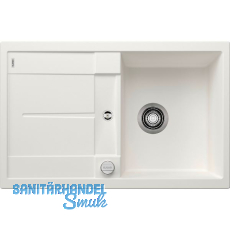 BLANCO Einbauspüle Metra 45 S mit Drehknopfgarnitur Weiß, reversibel BLANCO Einbauspüle Metra 45 S mit Drehknopfgarnitur Weiß, reversibel