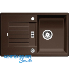 BLANCO Einbausp�le Zia 45 S Cafe mit Drehknopfgarnitur, reversibel