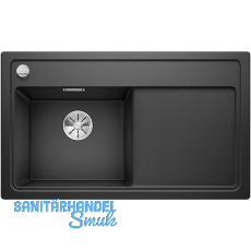 BLANCO Einbausp�le Zenar 45 S Anthrazit, Tropfteil rechts