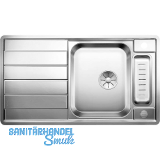 BLANCO 2D-Spüle Axis III 5 S-IF Edelstahl reversibel BLANCO 2D-Spüle Axis III 5 S-IF Edelstahl reversibel