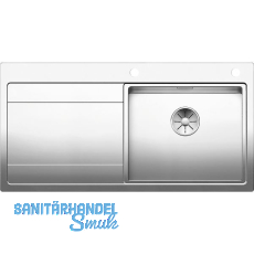 BLANCO 2D-Spüle Divon II 5 S-IF Tropfteil links, Edelstahl BLANCO 2D-Spüle Divon II 5 S-IF Tropfteil links, Edelstahl
