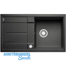 BLANCO Einbauspüle Metra 5 S Anthrazit mit Drehknopfgarnitur, reversibel BLANCO Einbauspüle Metra 5 S Anthrazit mit Drehknopfgarnitur, reversibel