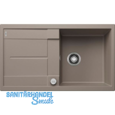 BLANCO Einbauspüle Metra 5 S Tartufo mit Drehknopfgarnitur, reversibel BLANCO Einbauspüle Metra 5 S Tartufo mit Drehknopfgarnitur, reversibel