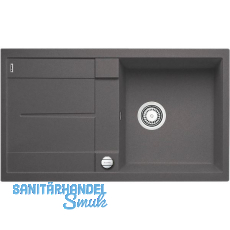 BLANCO flächenbündige Spüle Metra 5 S-F Felsgrau, reversibel BLANCO flächenbündige Spüle Metra 5 S-F Felsgrau, reversibel